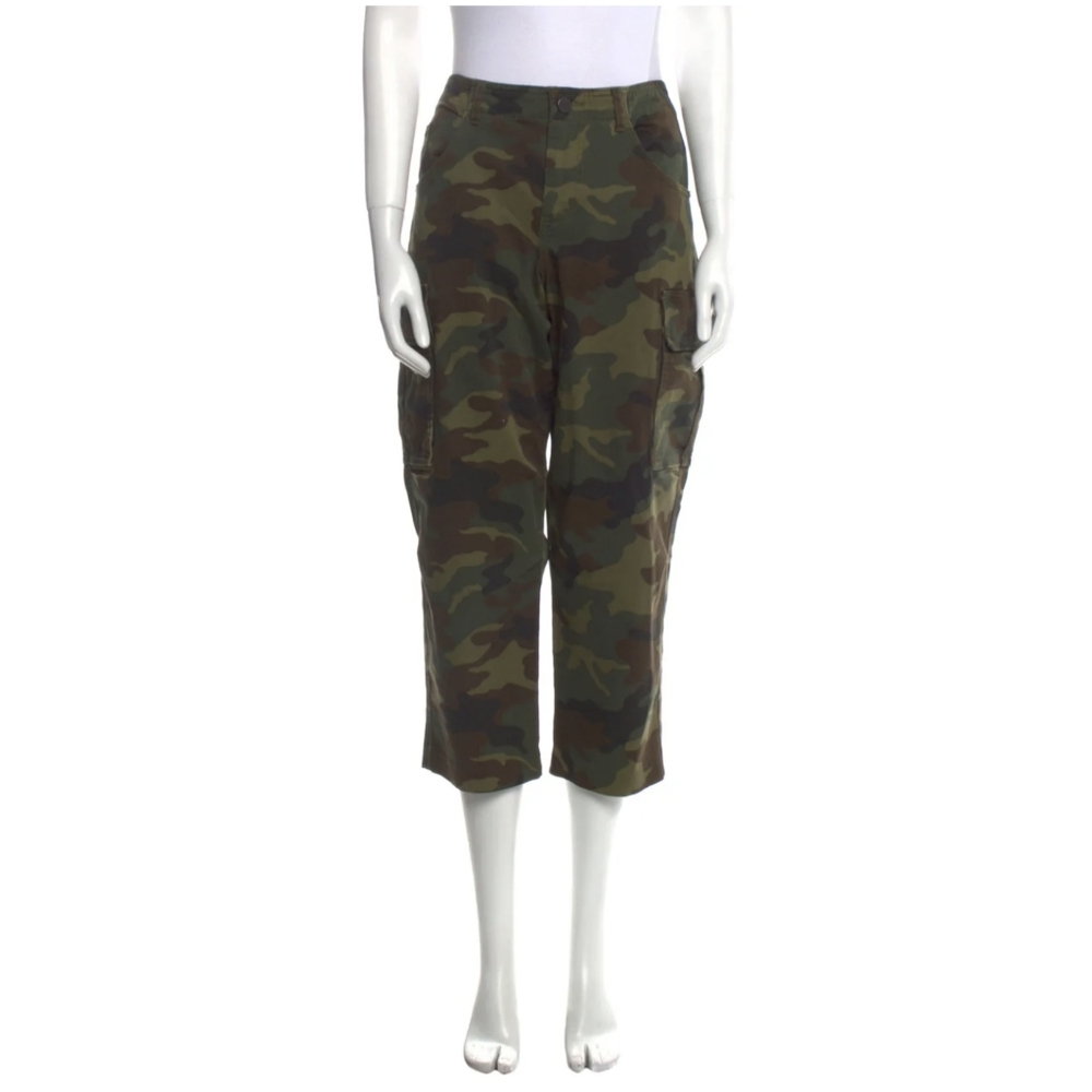Alice + Olivia Camo Army Cargo Pants